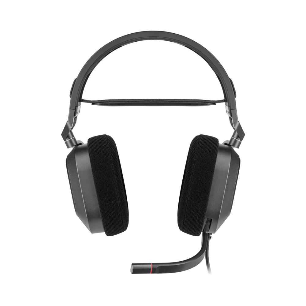 Corsair HS80 RGB USB Auriculares Alámbrico De mano Juego Carbono