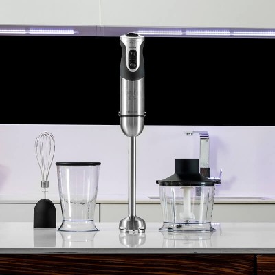 Cecotec 04062 licuadora 0,5 L Batidora de vaso 1000 W Negro, Acero inoxidable