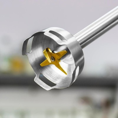 Cecotec Powerful Titanium 1000 Batidora de inmersión 1000 W Negro, Acero inoxidable