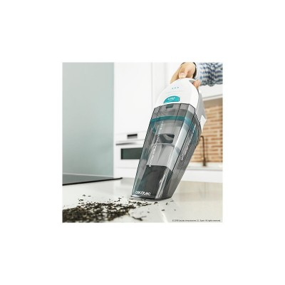 Cecotec Conga Immortal ExtremeSuction 7.4V Hand aspiradora de mano Negro, Blanco Sin bolsa