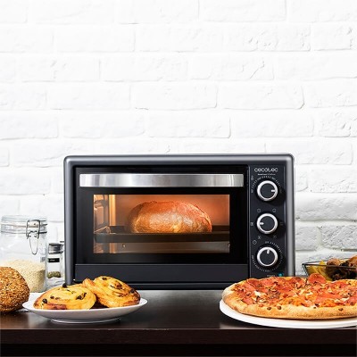 Cecotec Bake&Toast 570 4Pizza 26 L 1500 W Negro Parrilla