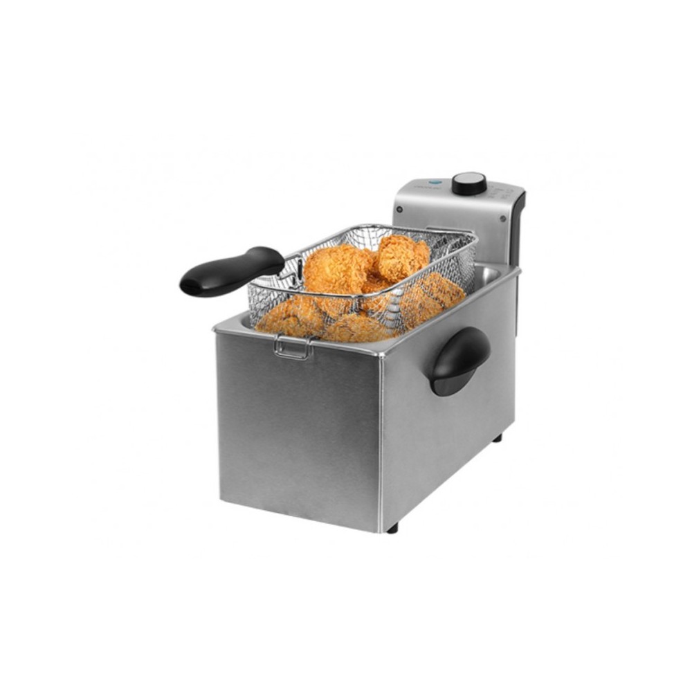 Cecotec 04295 freidora Sencillo 3 L Independiente 2180 W Plata