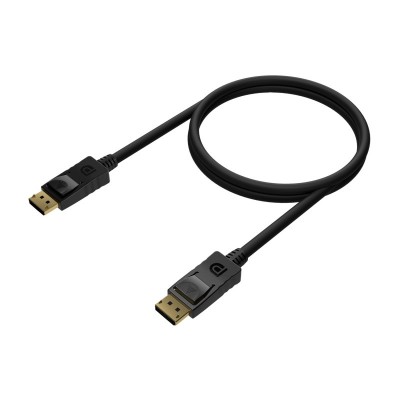 AISENS Cable DISPLAYPORT V1.2 4K@60Hz, DPM-DPM, Negro,1.5M