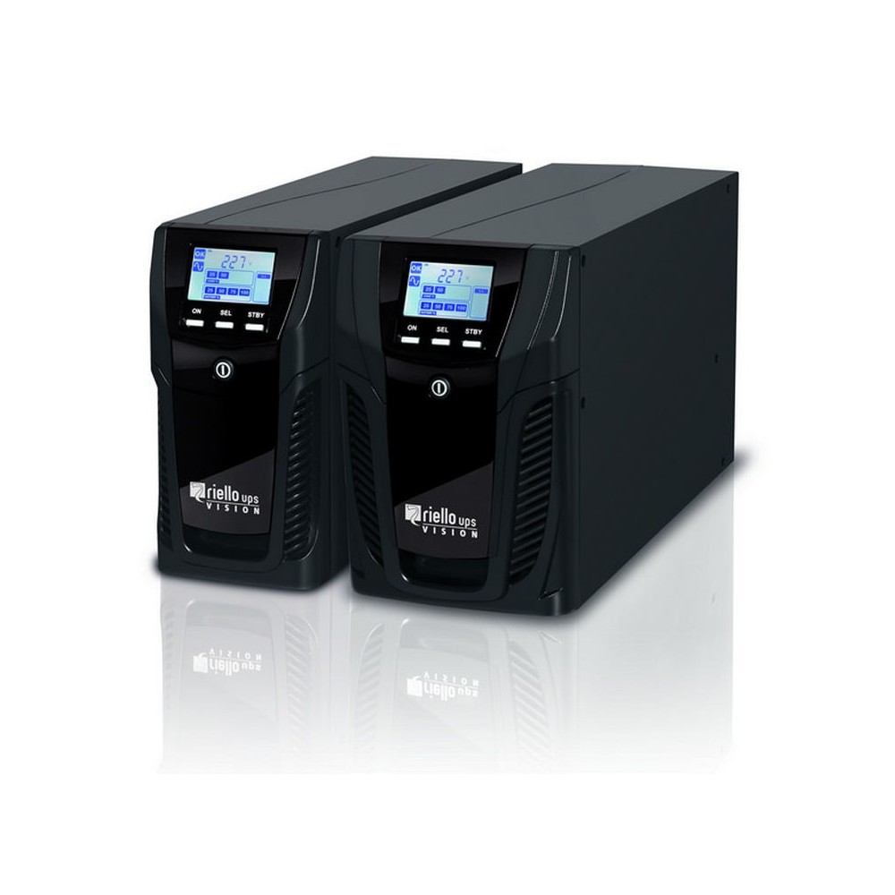 Riello VST 800 sistema de alimentación ininterrumpida (UPS) Línea interactiva 0,8 kVA 640 W 4 salidas AC