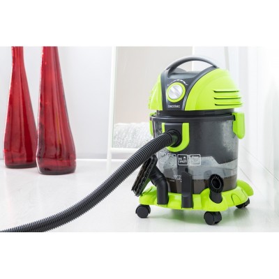 Cecotec Conga Wet&Dry 15 L Aspiradora de tambor Seca y húmeda 1400 W Sin bolsa