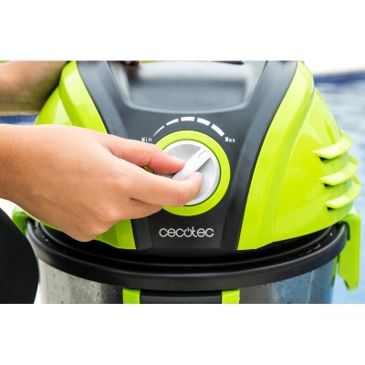 Cecotec Conga Wet&Dry 15 L Aspiradora de tambor Seca y húmeda 1400 W Sin bolsa