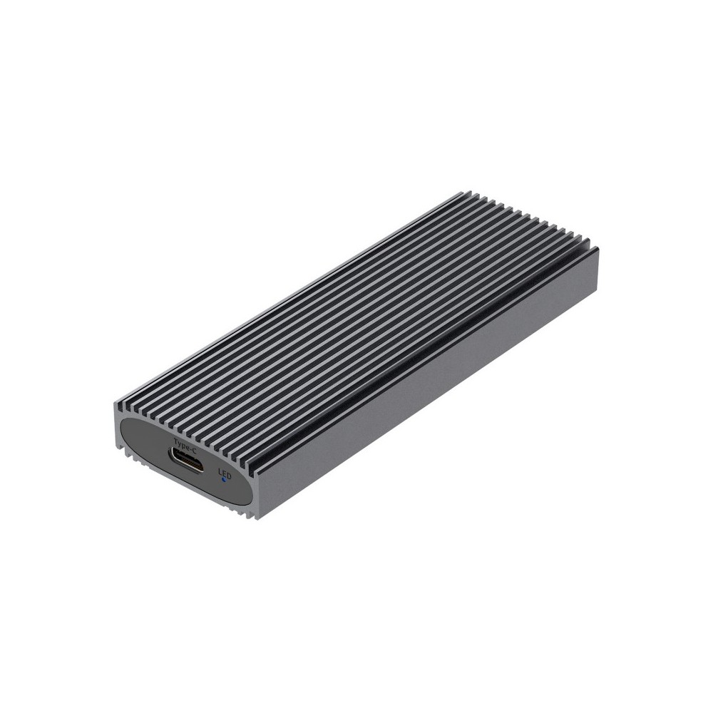 AISENS Caja Externa M.2 (NGFF) ASM2-023GR NVMe A USB3.2 Gen2, Gris