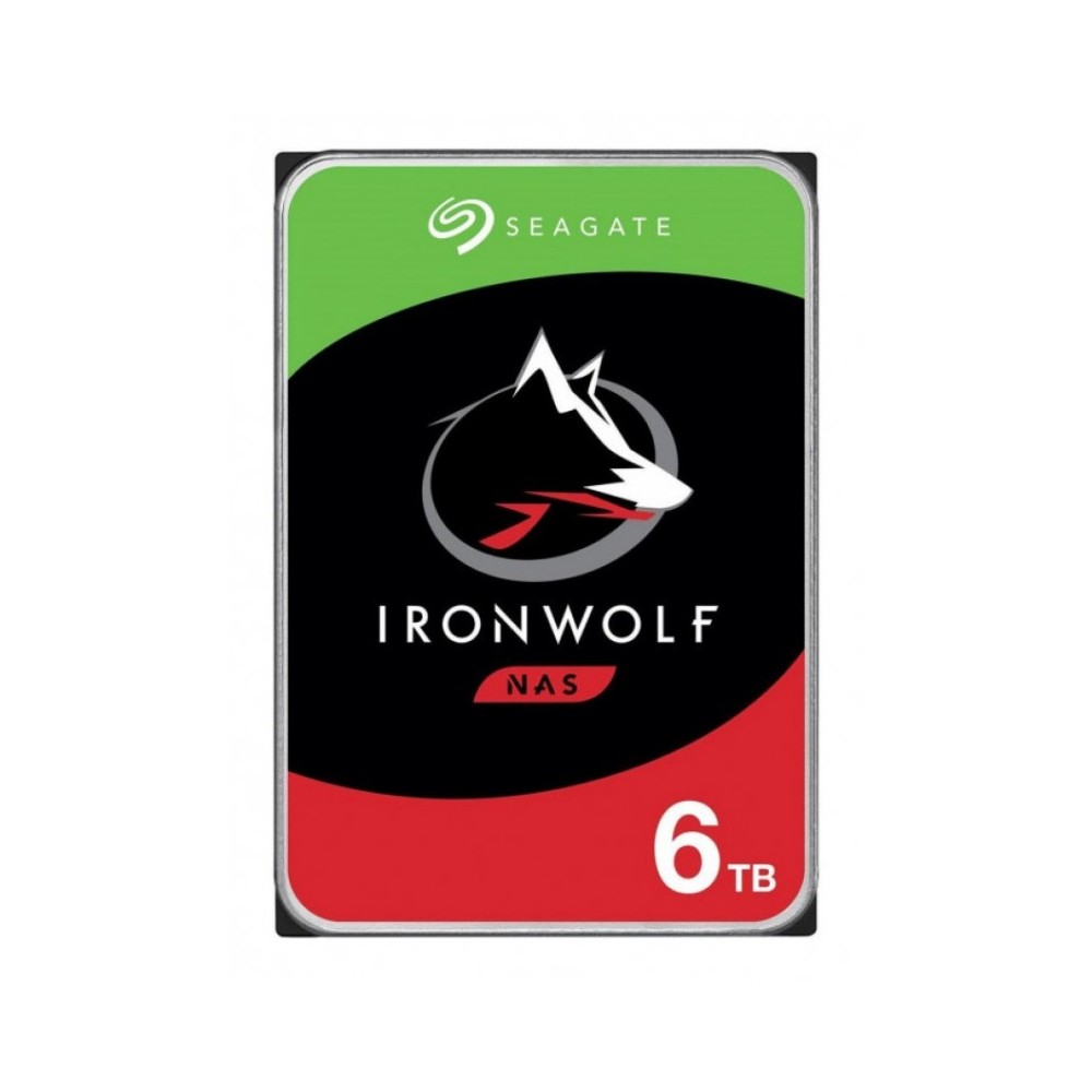 Seagate IronWolf ST6000VN001 disco duro interno 3.5" 6 TB Serial ATA III
