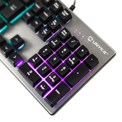 UNYKAch Teclado Gaming Nova K244