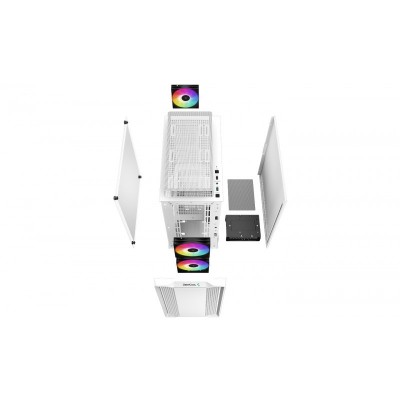 DeepCool CC360 WH ARGB Mini Tower Blanco