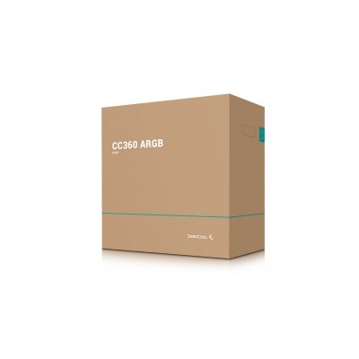 DeepCool CC360 ARGB Mini Tower Negro