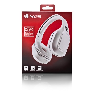 NGS ARTICA WRATH Auriculares Inalámbrico y alámbrico Diadema LlamadasMúsica USB Tipo C Bluetooth Blanco