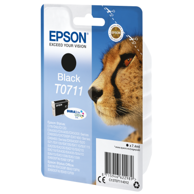 Epson Cheetah Cartucho T0711 negro