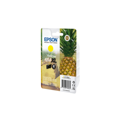 Epson 604XL cartucho de tinta 1 pieza(s) Original Alto rendimiento (XL) Amarillo