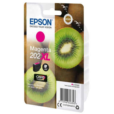 Epson Kiwi Singlepack Magenta 202XL Claria Premium Ink