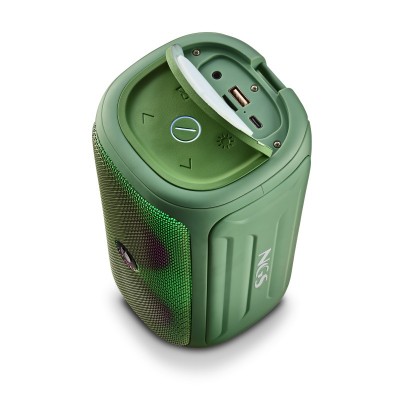 NGS ROLLER BEAST Altavoz portátil estéreo Verde 32 W