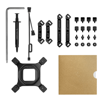 DeepCool AK620 DIGITAL Procesador Refrigerador de aire 12 cm Negro 1 pieza(s)