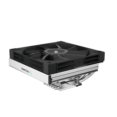 DeepCool AN600 Procesador Refrigerador de aire 12 cm Aluminio, Negro 1 pieza(s)
