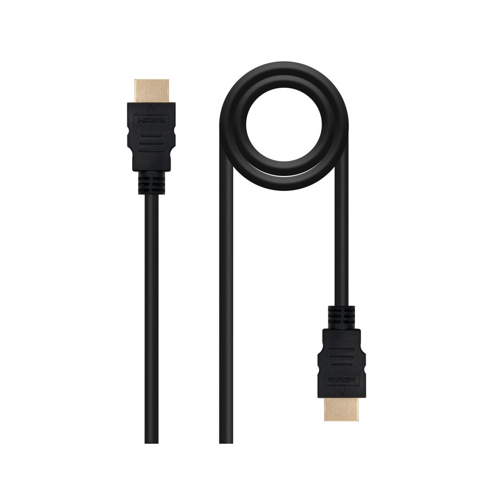 Nanocable Cable HDMI alta velocidad  HEC, AM-AM, Negro, 10 m