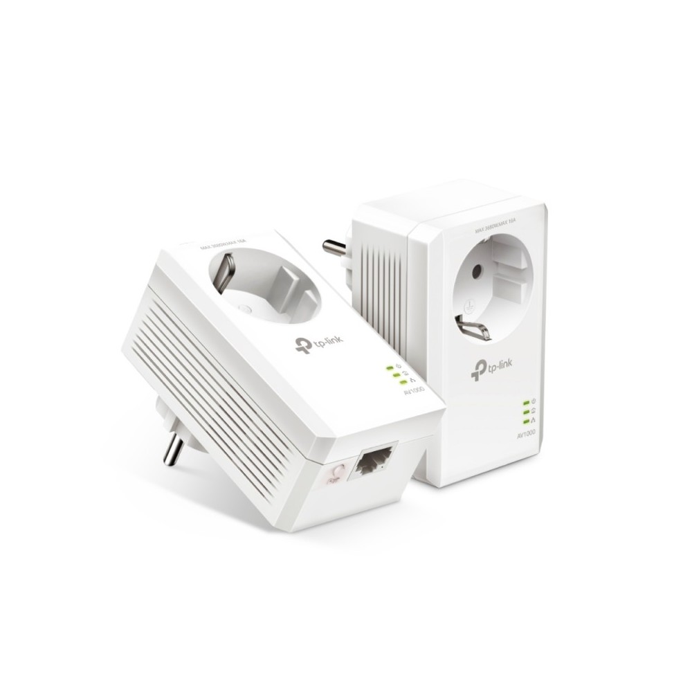 TP-Link TL-PA7017P KIT adaptador de red PowerLine 1000 Mbits Ethernet Blanco 2 pieza(s)