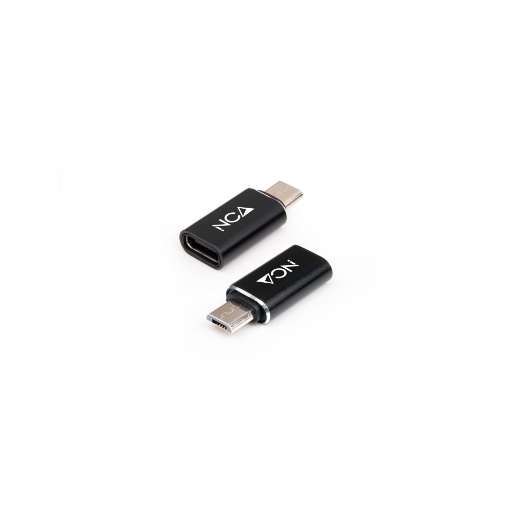 Nanocable Adaptador Micro USB a USB-C, Micro BM- USB-CH, Negro