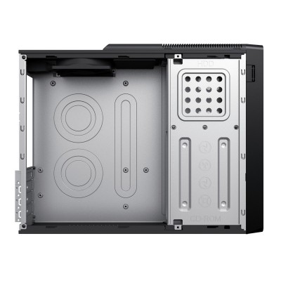 UNYKAch Caja Ordenador Micro ATX UK2011 Con Fuente de Alimentación SFX de 450W incluida, 2 Conectores USB 3.0 y 2 Conectores Ty