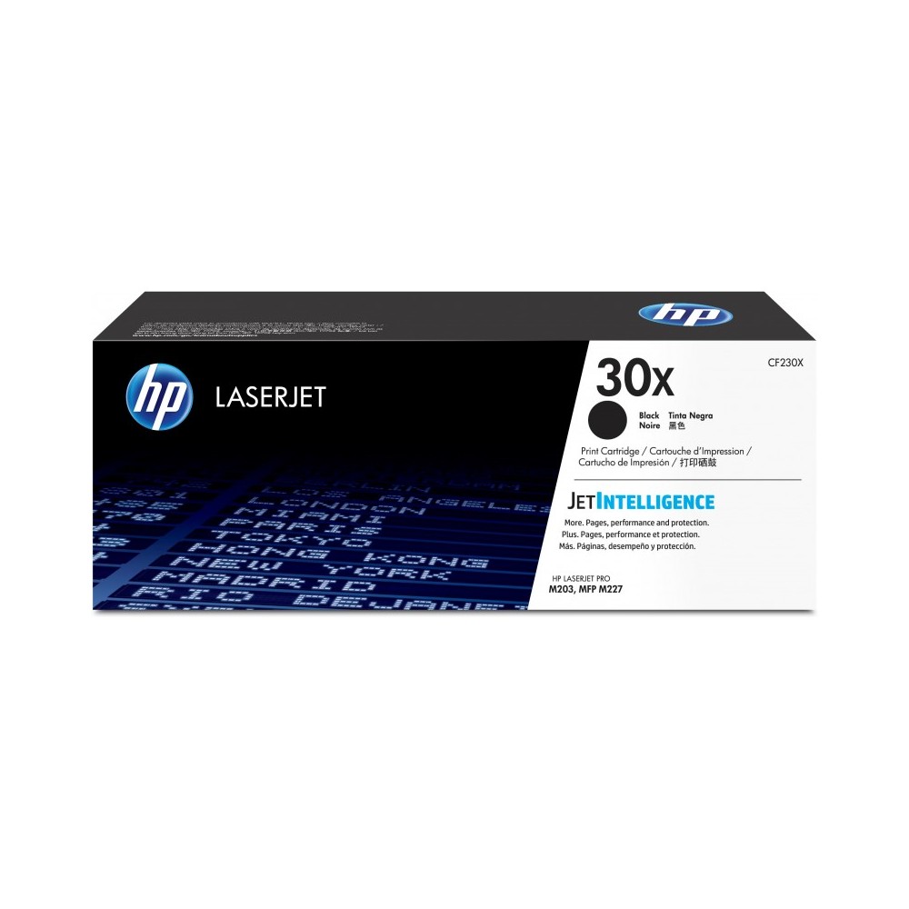 HP Cartucho de tóner Original LaserJet 30X negro de alta capacidad