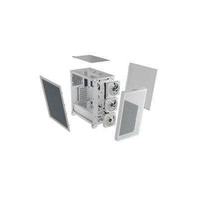 Corsair CC-9011256-WW carcasa de ordenador Midi Tower Blanco