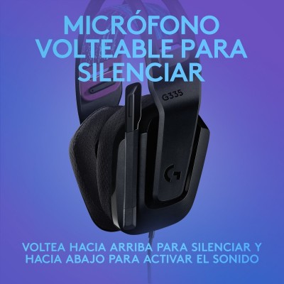 Logitech G G335 Auriculares Alámbrico Diadema Juego Negro