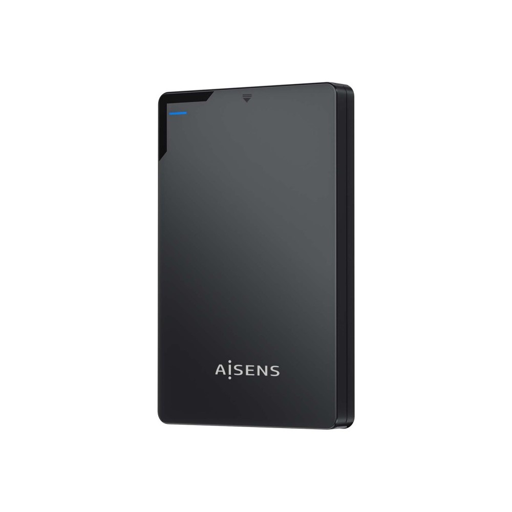 AISENS Caja Externa 2,5″ 9.5mm SATA a USB 3.0USB3.1 Gen1, Negra