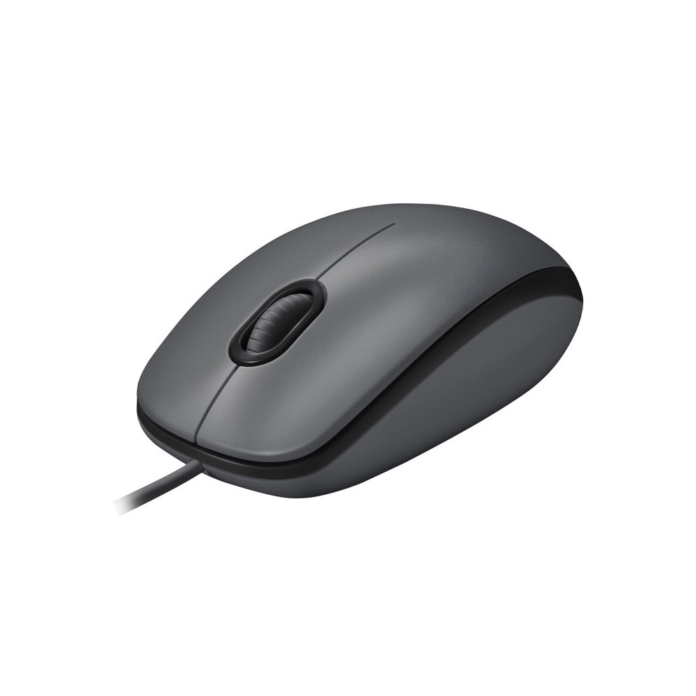 Logitech M100 ratón Ambidextro USB tipo A Óptico 1000 DPI
