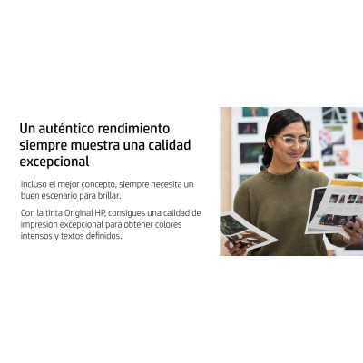 HP Cartucho de tinta Original 963 amarillo