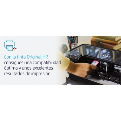 HP Cartucho de tinta Original 963 cian