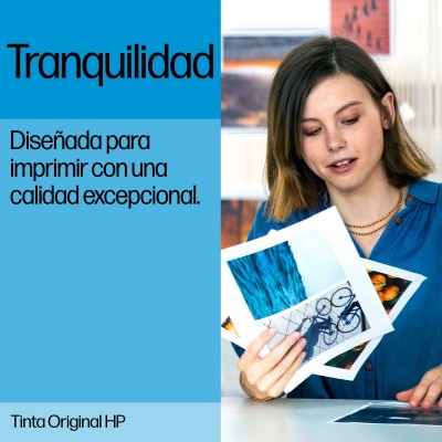 HP Cartucho de tinta Original 963 cian