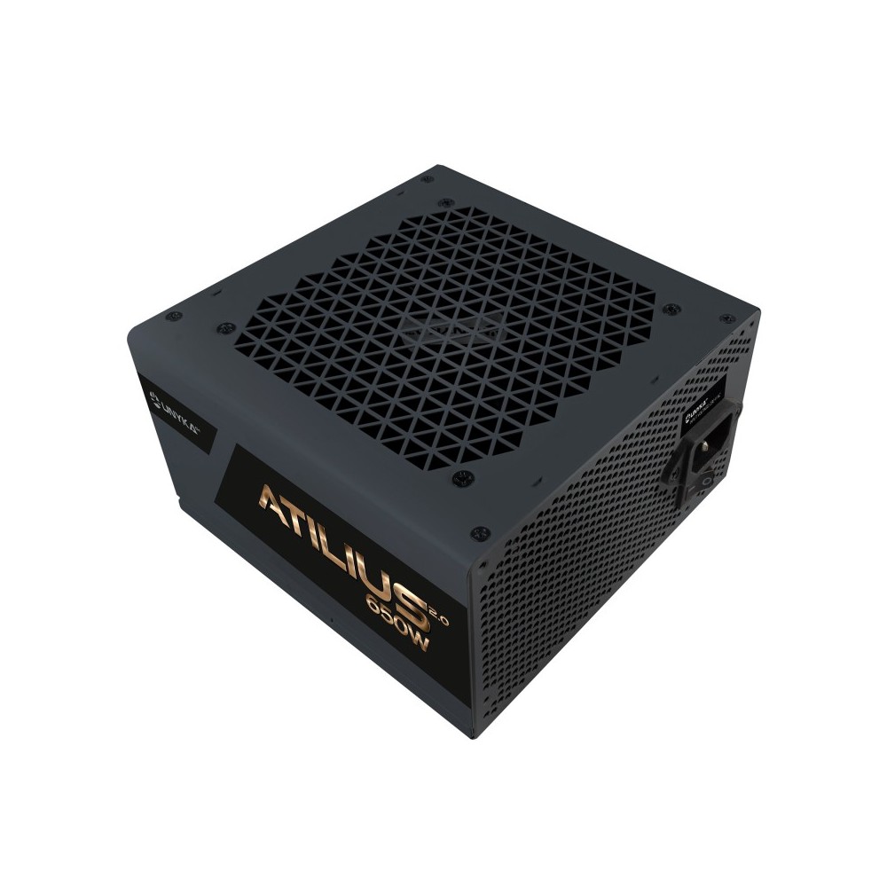 UNYKAch ATX Atilius 2.0 Black 650W 80+ Bronze unidad de fuente de alimentación 20+4 pin ATX Negro