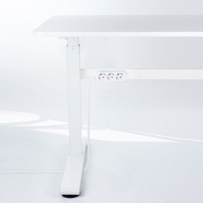 Nanocable Regleta de Enchufes con 3 Tomas, 1.4 m, Blanco