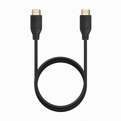 AISENS Cable HDMI V2.0 Premium Alta Velocidad  Hec 4K@60Hz 18Gbps, AM-AM, Negro, 1.0m