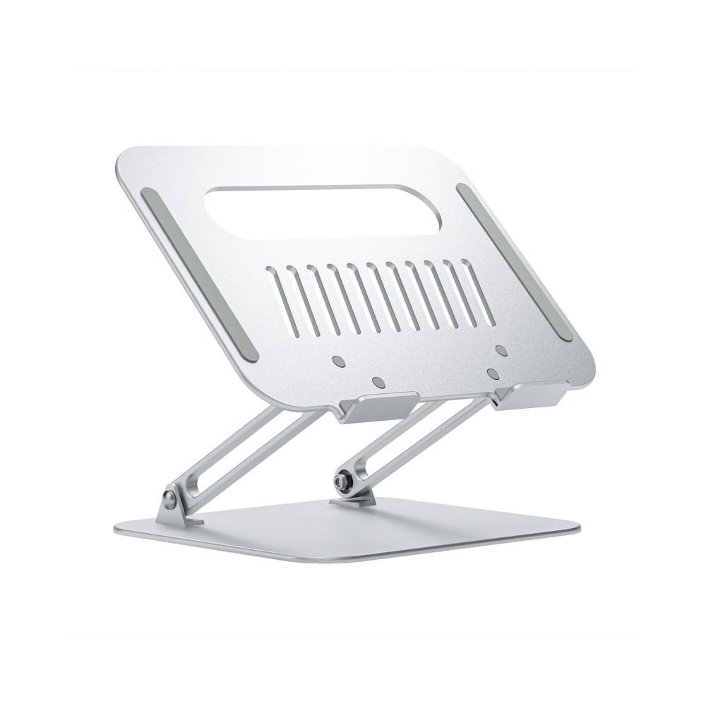 AISENS Soporte de Sobremesa XL 10-17 Ajustable para Portatil  Tablet, Plata