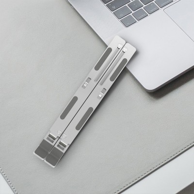 AISENS Soporte de Sobremesa Ajustable para Portatil  Tablet, Plata