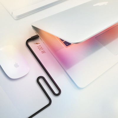 AISENS Cable USB 3.2 Gen2x2 20Gbps 8k@30Hz 5A 100W E-Marker, Tipo USB-CM-USB-CM, Negro, 1.0m