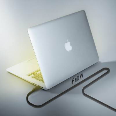 AISENS Cable USB 3.2 Gen1 5Gbps 4k@60Hz 3A 60W E-Marker, Tipo USB-CM-USB-CM, Negro, 5.0m