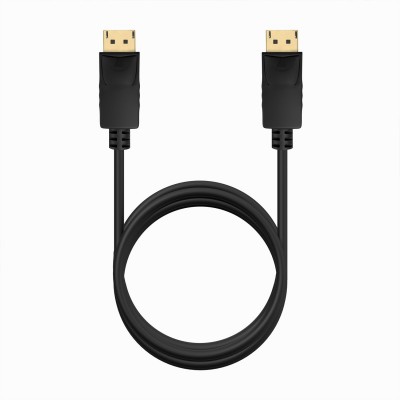 AISENS Cable DISPLAYPORT V1.2 CCS 4K@60Hz, DPM-DPM, Negro, 1.5m