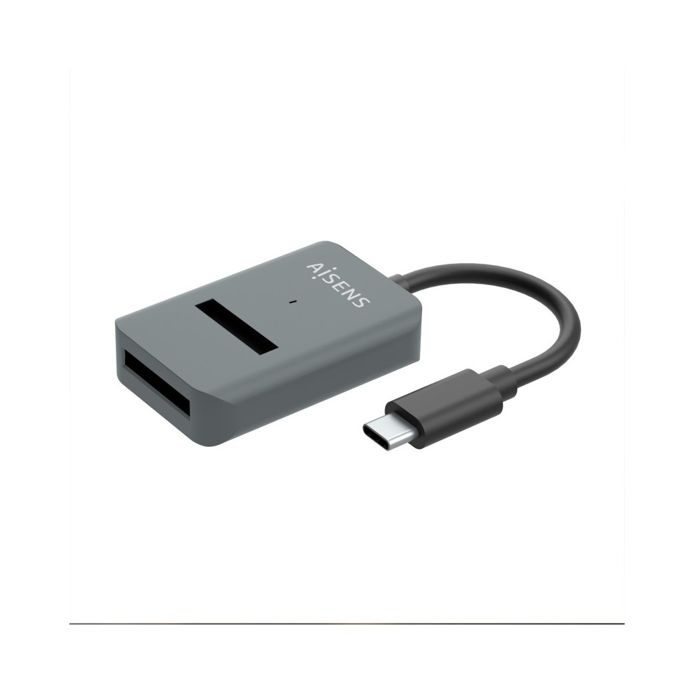 AISENS USB-C Dock M.2 (NGFF) ASUC-M2D012-GR SATANVMe A USB3.1 Gen2, Gris