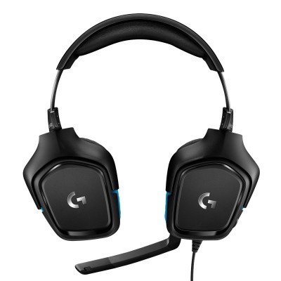 Logitech G G432 Auriculares Alámbrico Diadema Juego Negro, Azul