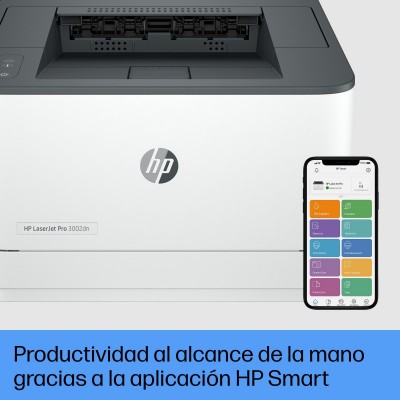HP LaserJet Pro Impresora 3002dn, Blanco y negro, Impresora para Pequeñas y medianas empresas, Estampado, Conexión inalámbrica 