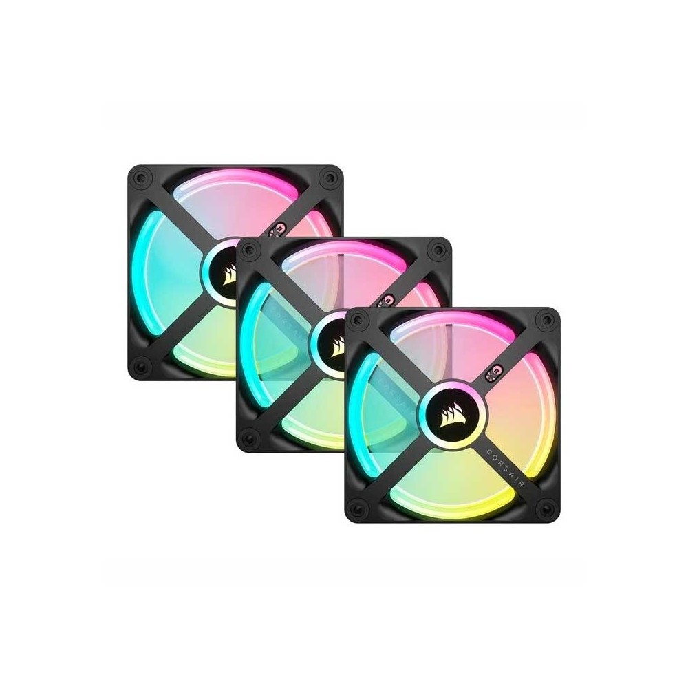 Corsair Air CO-9051002-WW sistema de refrigeración para ordenador Carcasa del ordenador Ventilador 12 cm Negro 3 pieza(s)