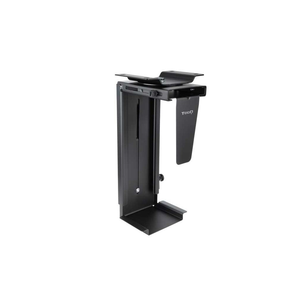 TooQ Soporte Metálico para CPU para EscritorioPared, Negro
