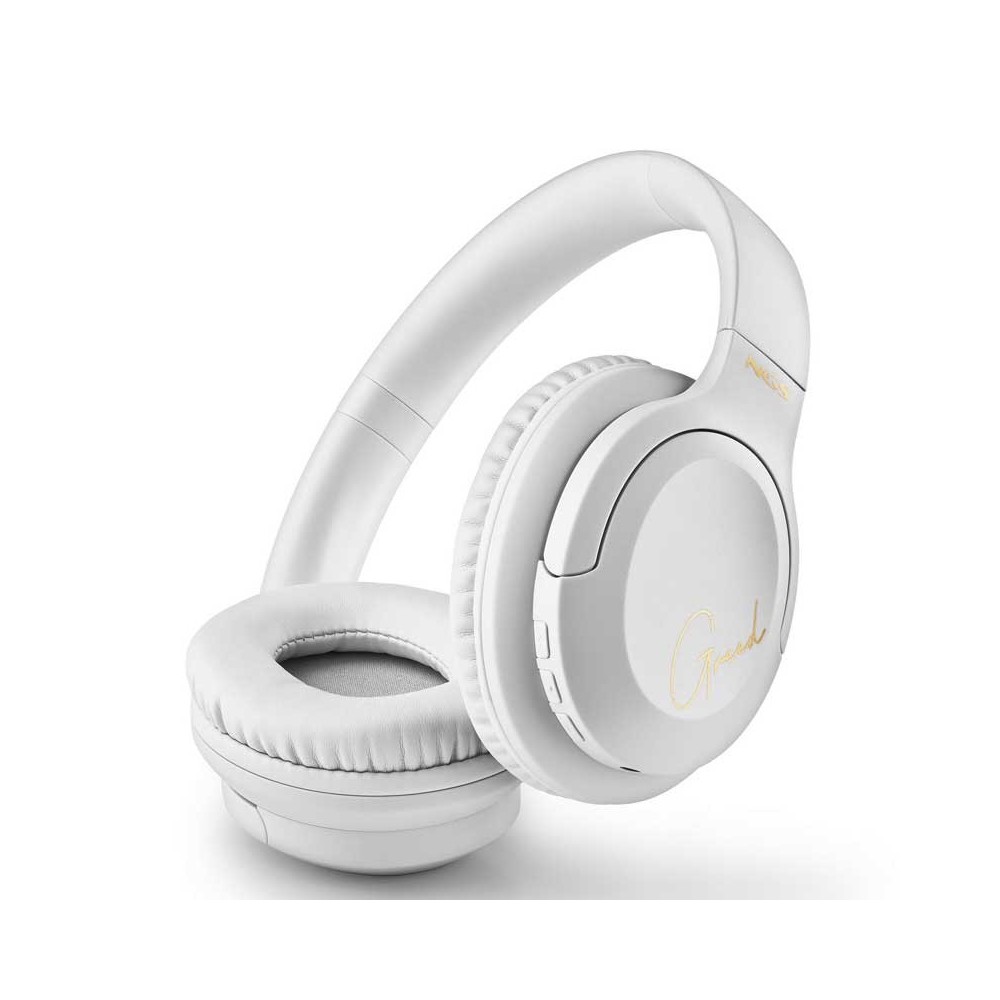 NGS ARTICA GREED Auriculares Inalámbrico y alámbrico Diadema LlamadasMúsica USB Tipo C Bluetooth Blanco