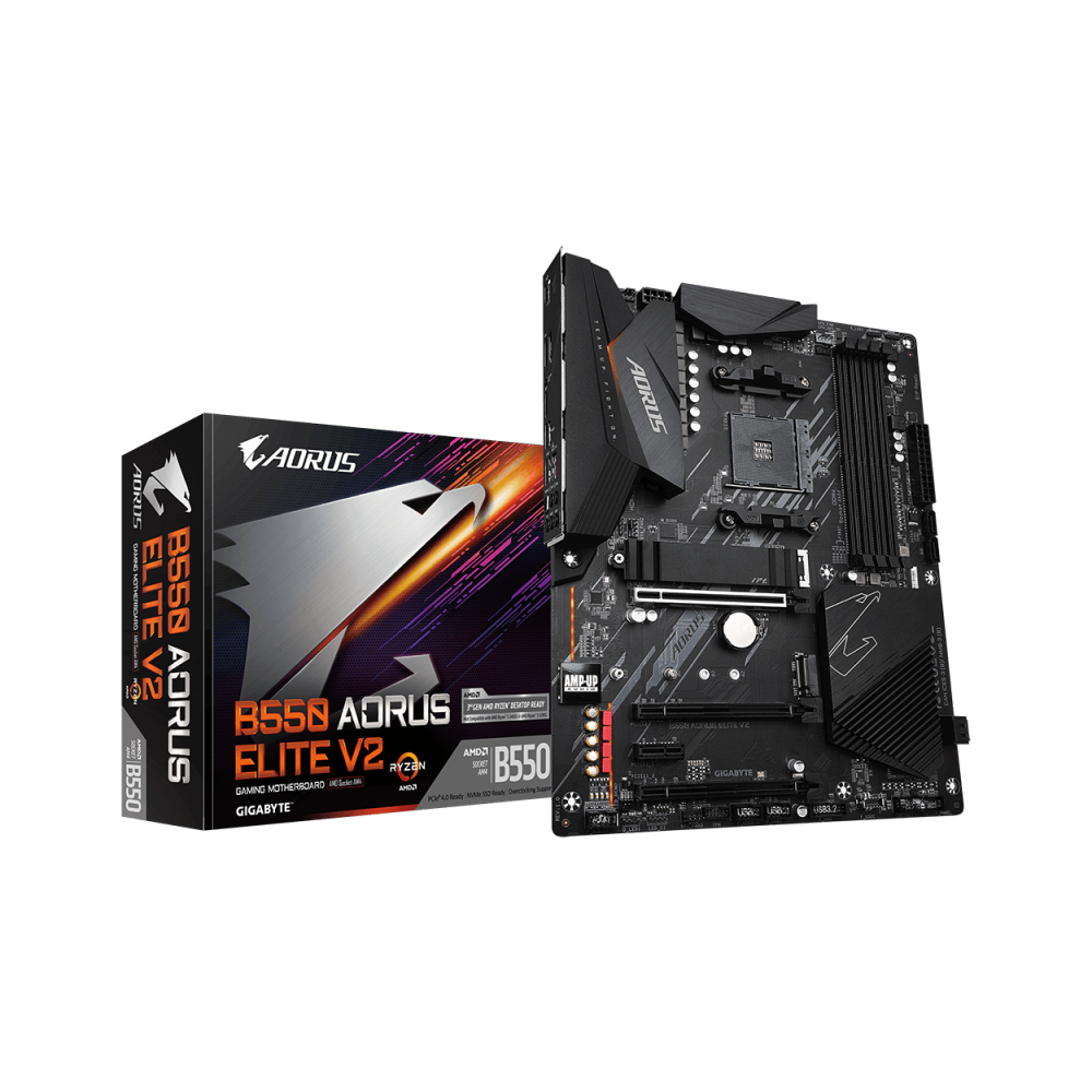 Gigabyte B550 AORUS ELITE V2 placa base AMD B550 Zócalo AM4 ATX