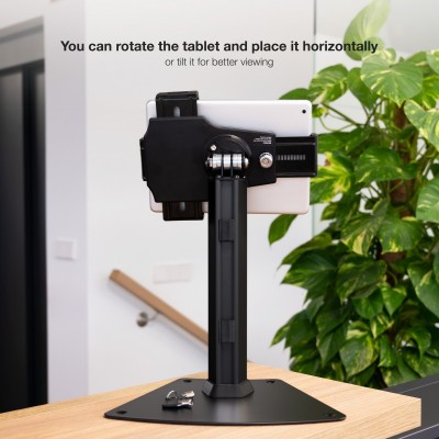TooQ TQTDS0811 soporte de seguridad para tabletas 26,7 cm (10.5") Negro